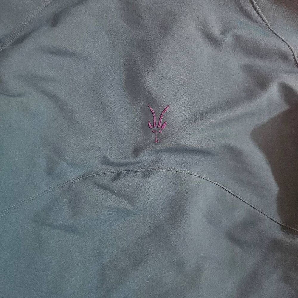 Ibex Softshell Full Zip Jacket Peak Climawool Log… - image 4